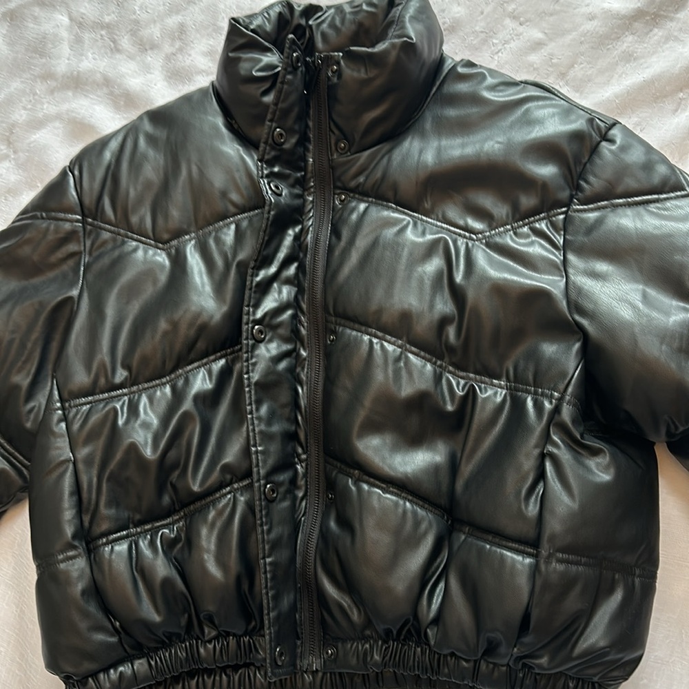 ZARA Cropped Puffer - Picture 6 of 12